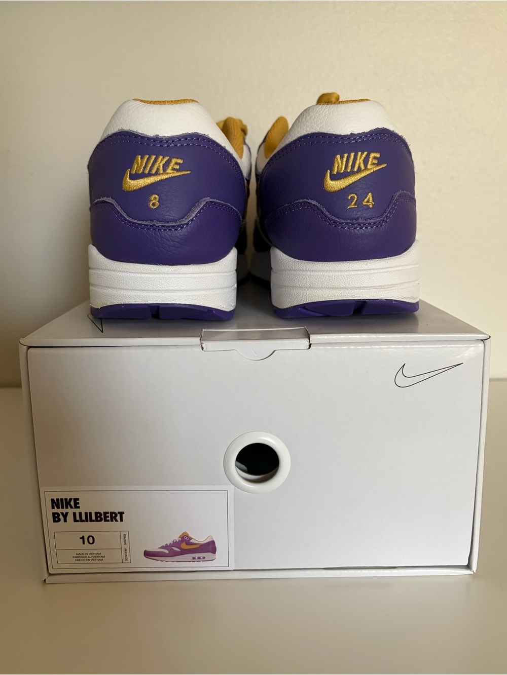Nike Air Max 1 Custom (“By You” NikeiD Series), Used (Size US Men’s 10.0) - Picture 4 of 7